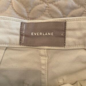 Everlane White shorts size 4